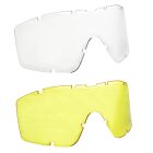 Elite Force MG 300 Schutzbrille für Airsoft mit Schutzhülle und Wechseleinsätzen