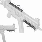 Komplettset Heckler & Koch UMP Sportsline S-AEG Softair-Gewehr Kaliber 6 mm BB (P18) + Akku und Ladegerät