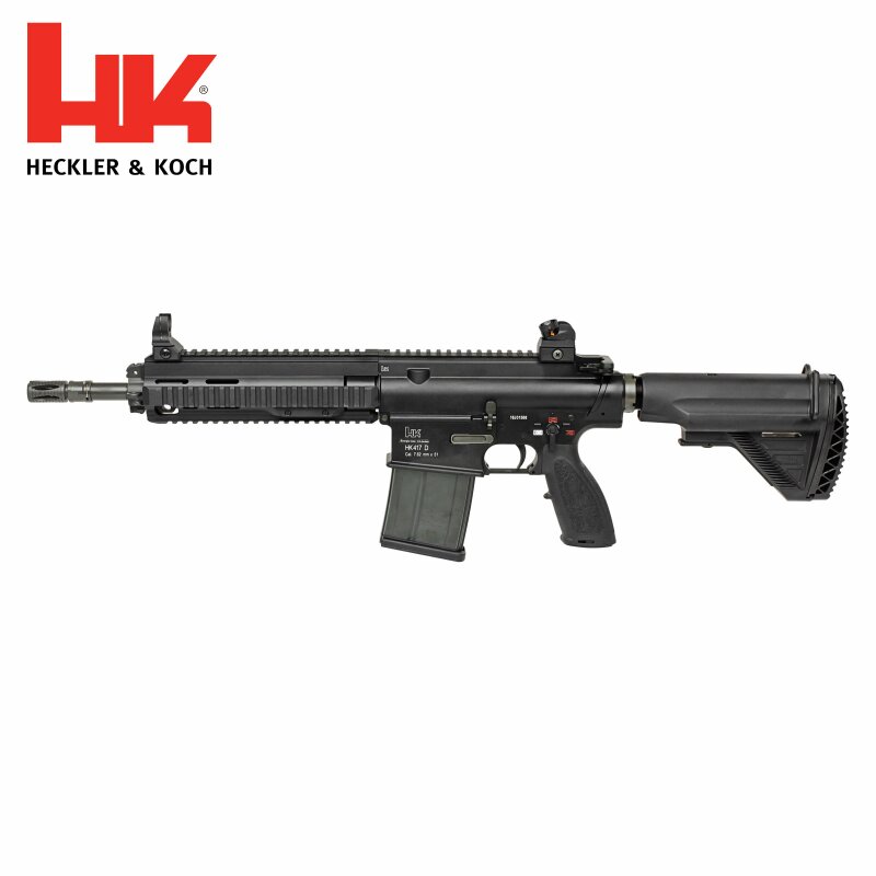 Heckler & Koch 417 D Vollmetall Softair-Gewehr Kaliber 6 mm BB Gas Blowback (P18)