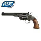 Co2 Revolver ASG Schofield 6 Antik Schwarz 4,5 mm Diabolo (P18)