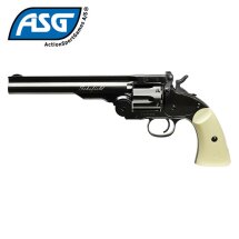 Co2 Revolver ASG Schofield 6" Plated Steel 4,5 mm Stahl BB (P18)