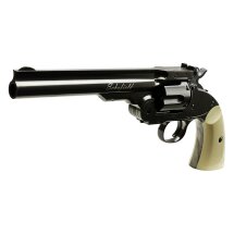 Kofferset Co2 Revolver ASG Schofield 6" Plated Steel 4,5 mm Stahl BB (P18)