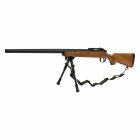 Kofferset GSG MB03 Sniper Holzoptik Softair-Gewehr Kaliber 6 mm BB Federdruck (P18)