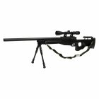 Kofferset GSG MB01 Sniper Softair-Gewehr Kaliber 6 mm BB Federdruck (P18) + 3-9x40 Zielfernrohr