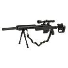 Kofferset GSG 4410 Sniper Softair-Gewehr Kaliber 6 mm BB Federdruck (P18) + 3-9x40 Zielfernrohr