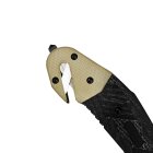 Puma TEC Rettungsmesser sandfarbene G10 Griffschalen Klinge 9,2 cm (P18)