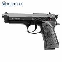 Beretta M92 FS Schwarz Metallschlitten Federdruck...