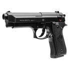 Beretta M92 FS Schwarz Metallschlitten Federdruck Softair-Pistole 6 mm BB (P14)