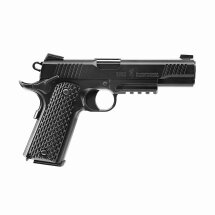 Browning 1911 Schwarz Metallschlitten Federdruck Softair-Pistole 6 mm BB (P14)