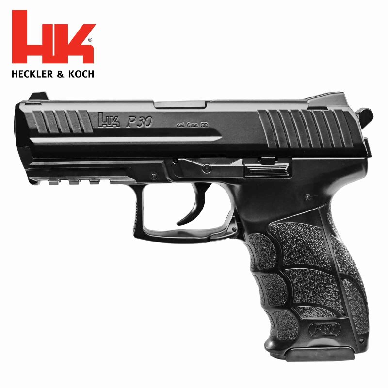 Heckler & Koch P30 Metallschlitten Federdruck Softair-Pistole 6 mm BB (P14)