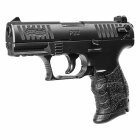 SET Walther P22Q Schwarz Metallschlitten Federdruck Softair-Pistole 6 mm BB (P14) + 800 BB