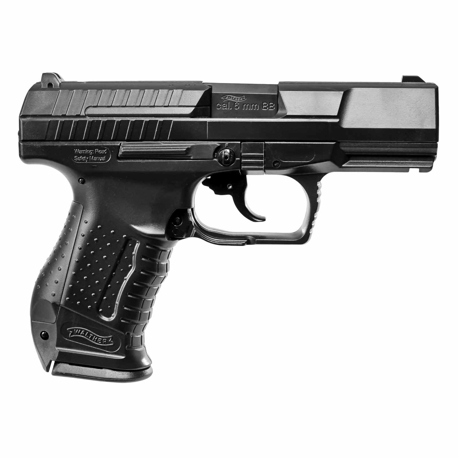 OpTacs Walther P99 Softair Pistole – Federdruck, 0,5 J, Mit 50 Zielscheiben & 1000 BBs