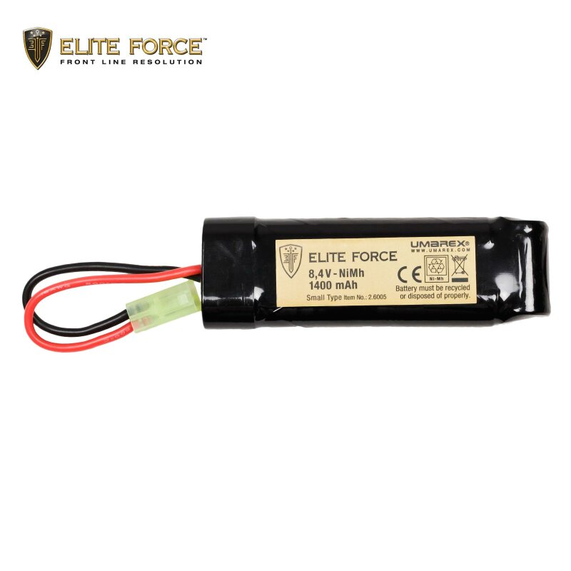 Elite Force Akku Small Type 8,4 V - 1400 mAh für Softair Waffen