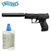 SET Walther PPQ Navy Kit Federdruck Softair-Pistole 6 mm...