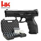 Komplettset Heckler & Koch VP9 Softair-Co2-Pistole Kaliber 6 mm BB Blowback (P18)