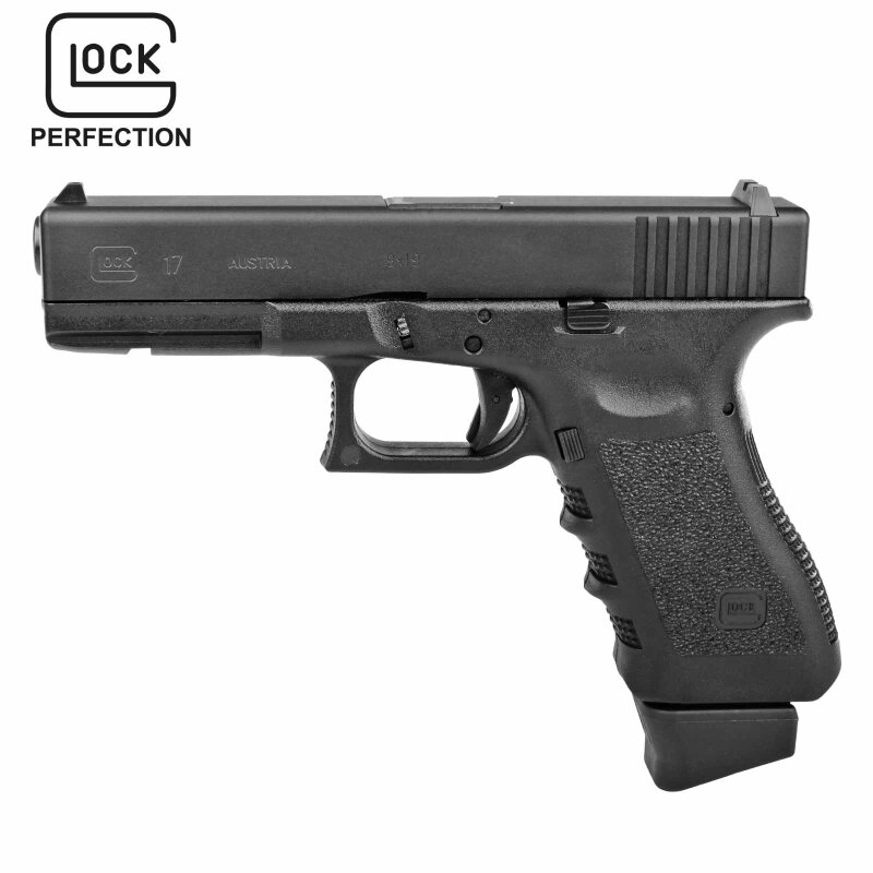 Glock 17 Deluxe Softair-Co2-Pistole Kaliber 6 mm BB Blowback (P18)