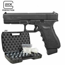 Komplettset Glock 17 Deluxe Softair-Co2-Pistole Kaliber 6...