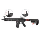 SET Heckler & Koch 416C CQB AEG Softair-Gewehr Kaliber 6 mm BB (P14) + 800 BB