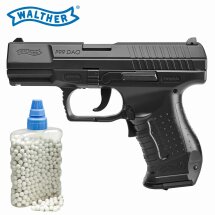 SET Walther P99 DAO Schwarz AEG Softair-Pistole 6 mm BB...