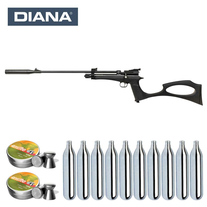 SET Diana Chaser Rifle Co2 Gewehr 4,5 mm Diabolo (P18)