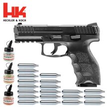 Superset Heckler & Koch VP9 Schwarz - 4,5 mm Stahl BB...