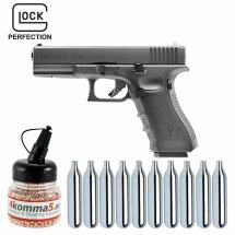 SET Glock 17 Gen4 Co2-Pistole Kaliber 4,5 mm Stahl BB...