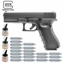 Superset Glock 17 Gen4 Co2-Pistole Kaliber 4,5 mm Stahl...