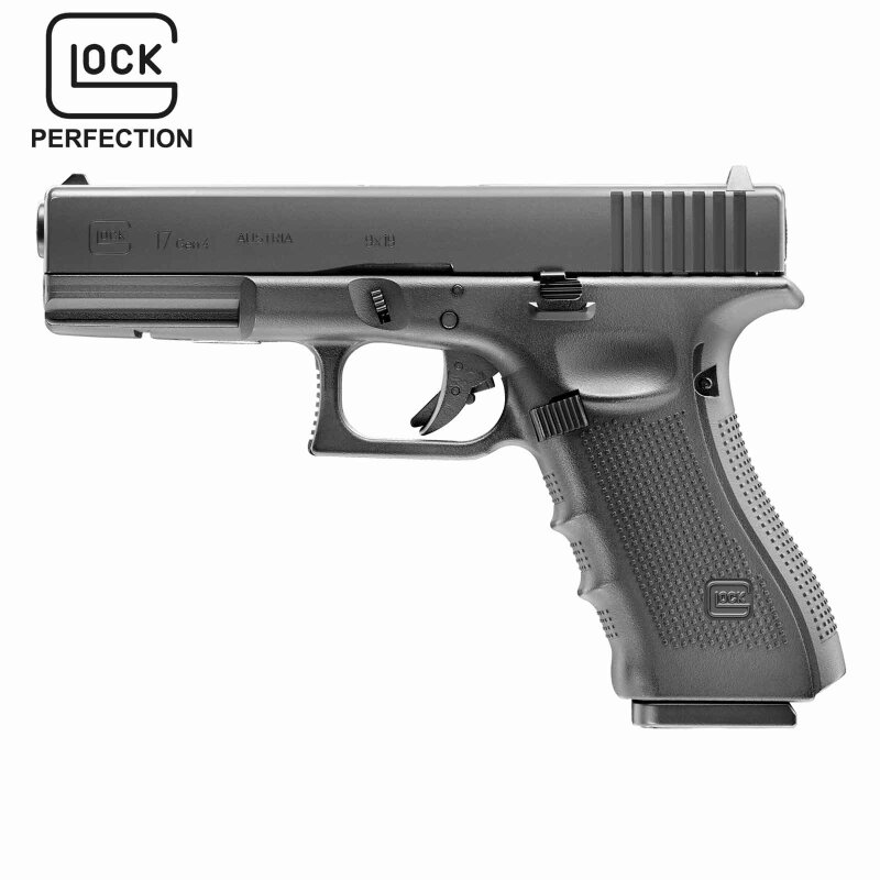 Glock 17 GEN4 Softair-Co2-Pistole Kaliber 6 mm BB 18 Schuss Blowback (P18)