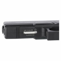 Komplettset Glock 17 GEN4 Softair-Co2-Pistole Kaliber 6 mm BB 16 Schuss Blowback (P18)