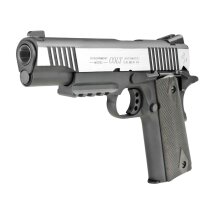 Colt 1911 Railgun Bicolor Vollmetall Softair-Co2-Pistole...