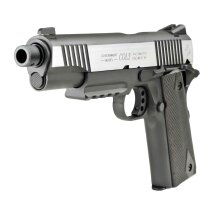 Colt 1911 Railgun Bicolor Vollmetall Softair-Co2-Pistole Kaliber 6 mm BB Blowback (P18)