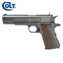 Colt 1911 A1 Vollmetall Softair-Co2-Pistole Kaliber 6 mm BB Blowback (P18)