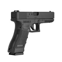 Glock 17 Co2-Pistole Kaliber 4,5 mm Stahl BB Blowback (P18)