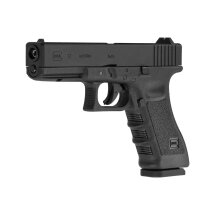 SET Glock 17 Co2-Pistole Kaliber 4,5 mm Stahl BB / Diabolo Blowback (P18)
