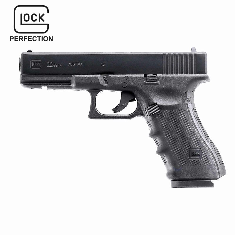 Glock 22 Gen4 Co2-Pistole Kaliber 4,5 mm Stahl BB (P18)