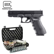 Kofferset Glock 22 Gen4 Co2-Pistole Kaliber 4,5 mm Stahl BB (P18)