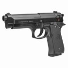 SET Beretta M92 FS HME Schwarz Metallschlitten Federdruck Softair-Pistole 6 mm BB (P14)
