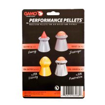 Gamo 4er Performance Pellets Set - Diabolos Kaliber 4,5 mm