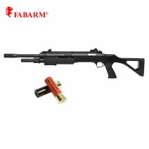 Fabarm STF12 18"  Softair-Gewehr Schwarz Kaliber 6...