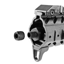 Schalldämpferadapter auf 1/2" UNF für Sig Sauer MPX Co2-Gewehr