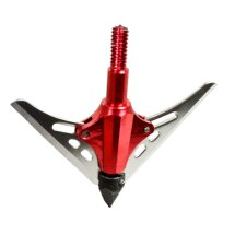 3 Jagdspitzen Hawk® Bloodrunner Rot mit 2 Klingen schraubbar