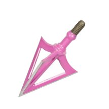 3 Jagdspitzen Hawk® Montec Pink mit 3 Klingen schraubbar