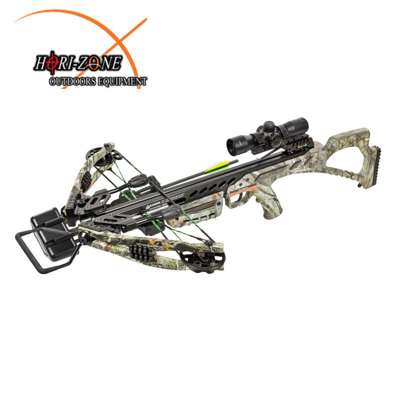 Set Hori-Zone Compoundarmbrust Alpha Ultra XLT Camo 185 lbs / 370 fps (P18)