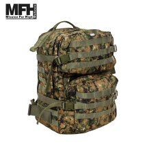 MFH High Defence US Rucksack Assault II Digital Woodland...