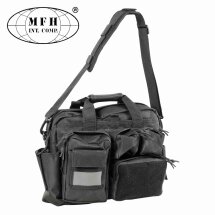 MFH Einsatz-Tasche mit Schultergurt Schwarz 25 l