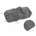 MFH Einsatztasche rund Molle 12 l Schwarz