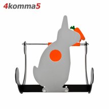 4komma5 Übungssilhouette / Zielsilhouette Hase