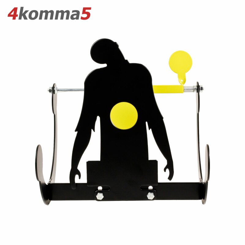 4komma5 Übungssilhouette / Zielsilhouette Zombie