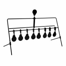 4komma5 Zielscheibe / Pendelziel / Schießspiel - 9 Pendel für Luftgewehre