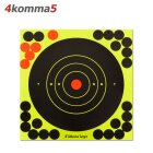 4komma5 selbstklebende Zielscheiben 25er Pack 8" (20 cm) 